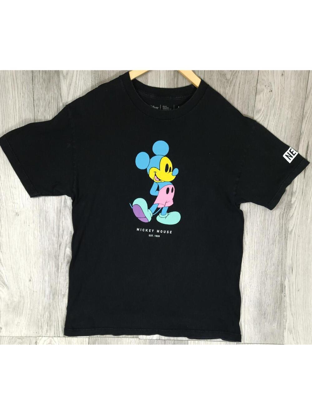 Disney By Neff Mickey Mouse Neon Colors Classic Logo L #7
